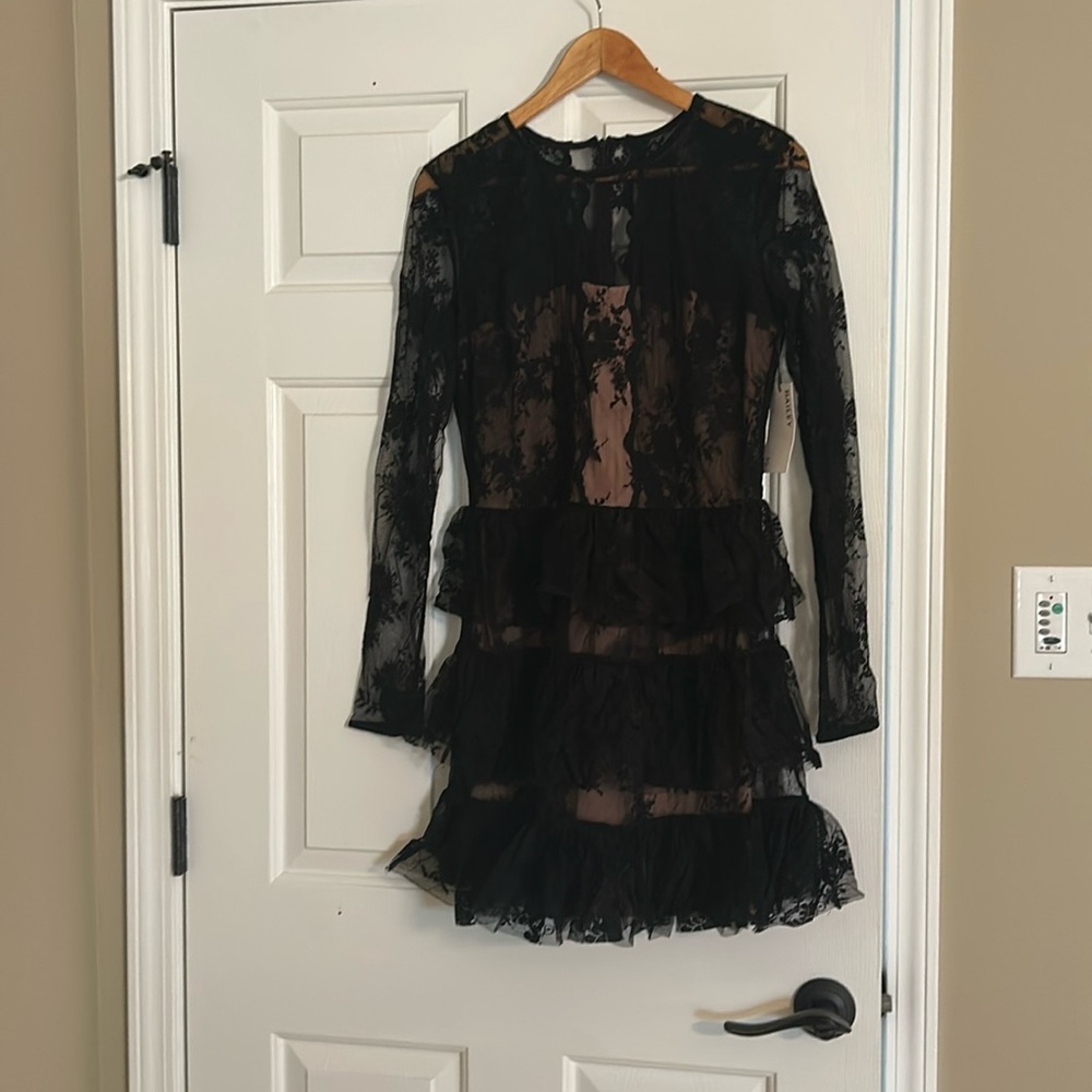 Bailey 44 Riviera Lace black dress 10